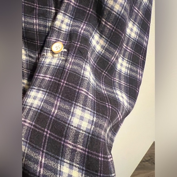 NWT Hem & Thread | Plaid Shirt with Bib Detail - Picture 6 of 8